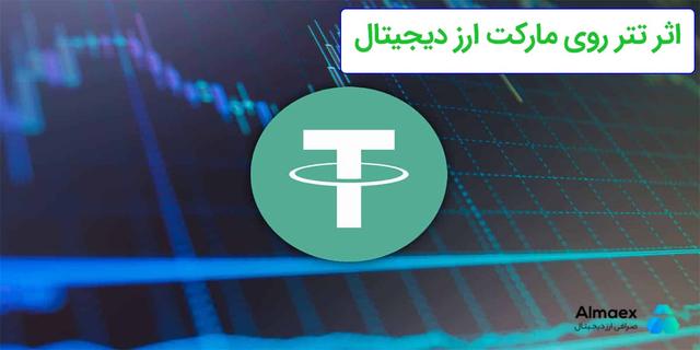 اثر تتر روی مارکت ارز دیجیتال