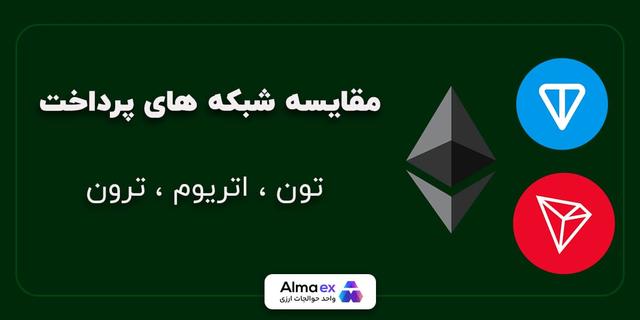 مقایسه شبکه تون و اتریوم و ترون