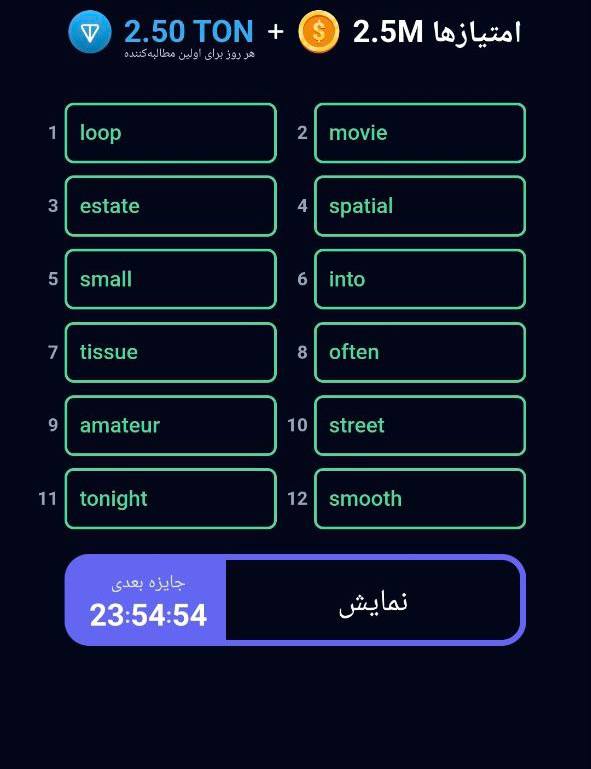 حل معما راکی ربیت 16 مرداد